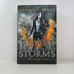 Empire of Storms Paperback by Sarah J. Maas Throne of Glass